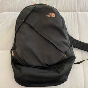 Rose Good and Black North Face Backpack